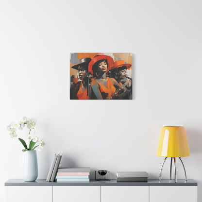Hey Sister, Soul Sister-Matte Canvas, Stretched, 1.25"