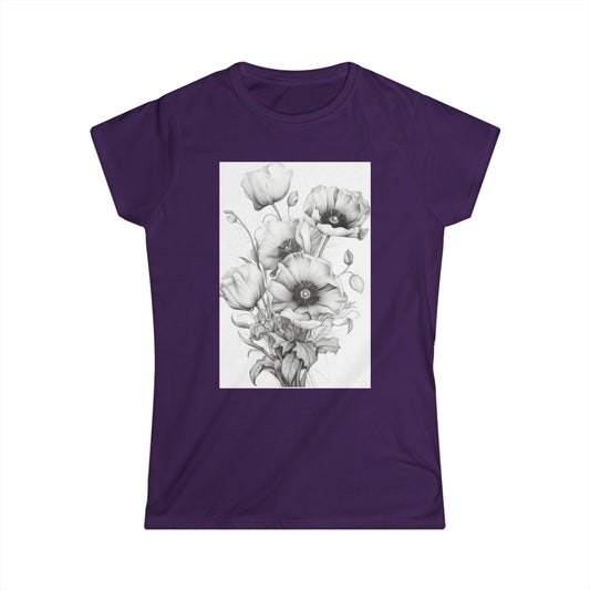 Wild Flower-Women's Softstyle Tee