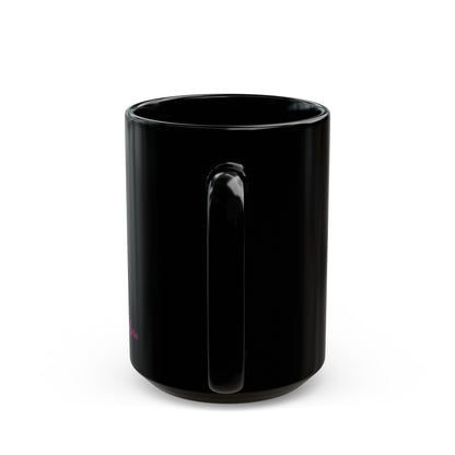 Cherry Blossom Bliss | Black Mug (15oz)
