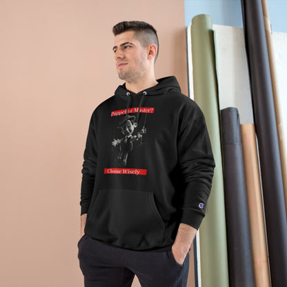Puppet or Master? Champion Hoodie