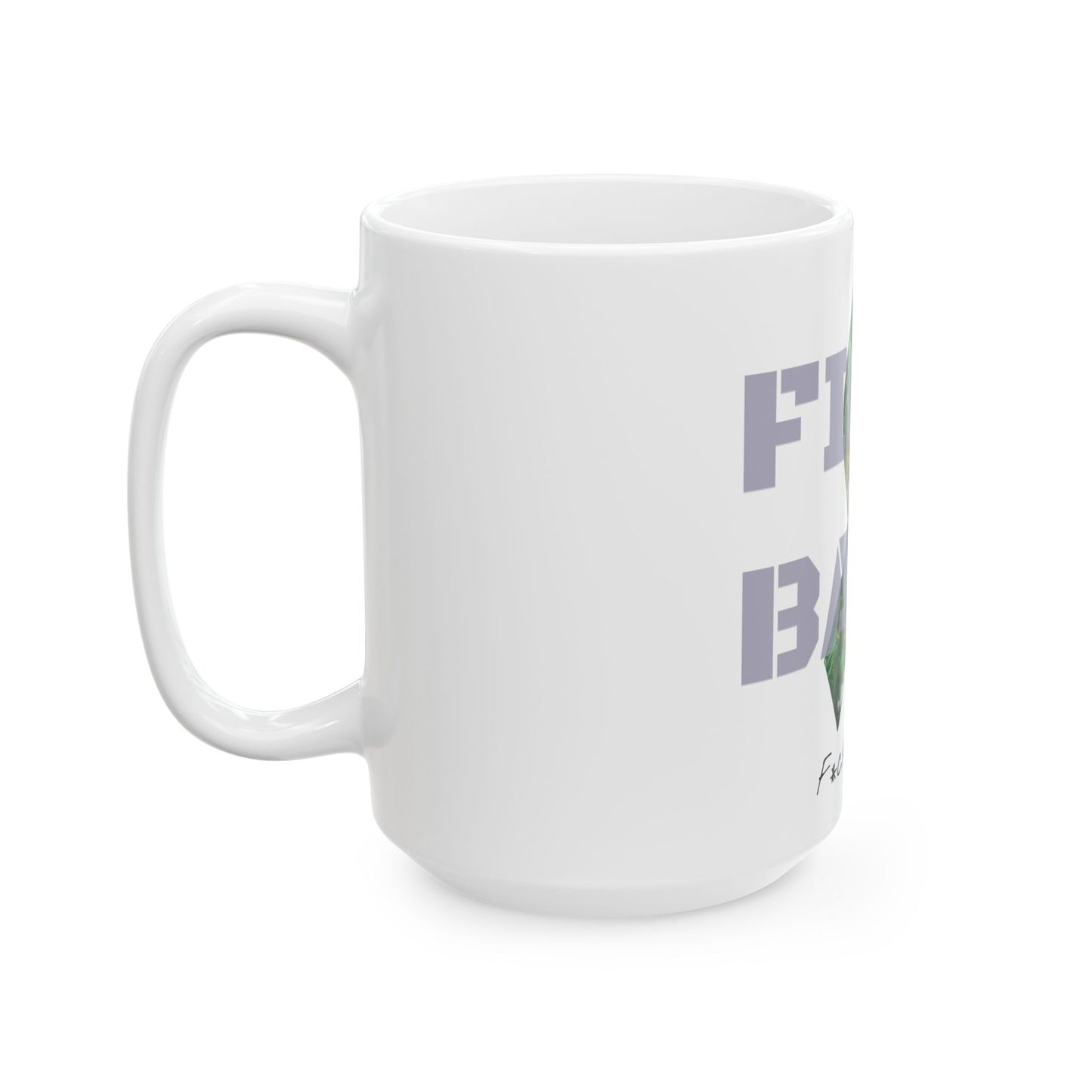 Fight Back! F*ck Cancer | "Vernett E. Rose" Memorial mug | Ireland Edition | Cancer Awareness Mug