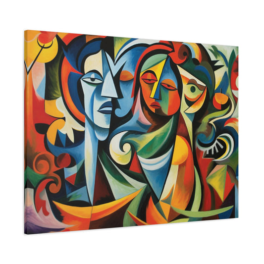 Thee Lady-Matte Canvas, Stretched, 1.25"