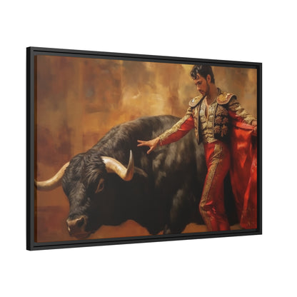 El Matador| Matte Canvas, Black Frame