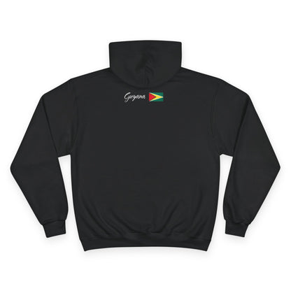 Champion branded, "Fight Back!" F*ck Cancer | Vernett Rose Guyana edition | Cancer Awareness Ribbon Pullover