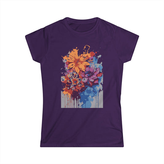 Flower Power-Women's Softstyle Tee