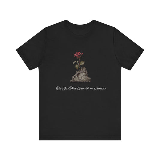 Rose From Concrete-Unisex Jersey Short Sleeve Tee