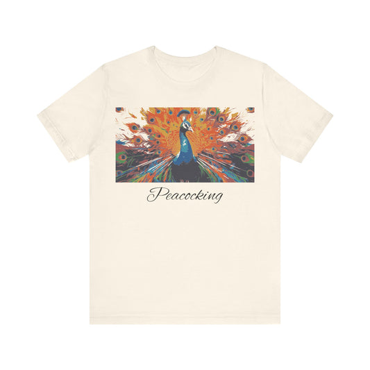 Peacocking-Short Sleeve Tee