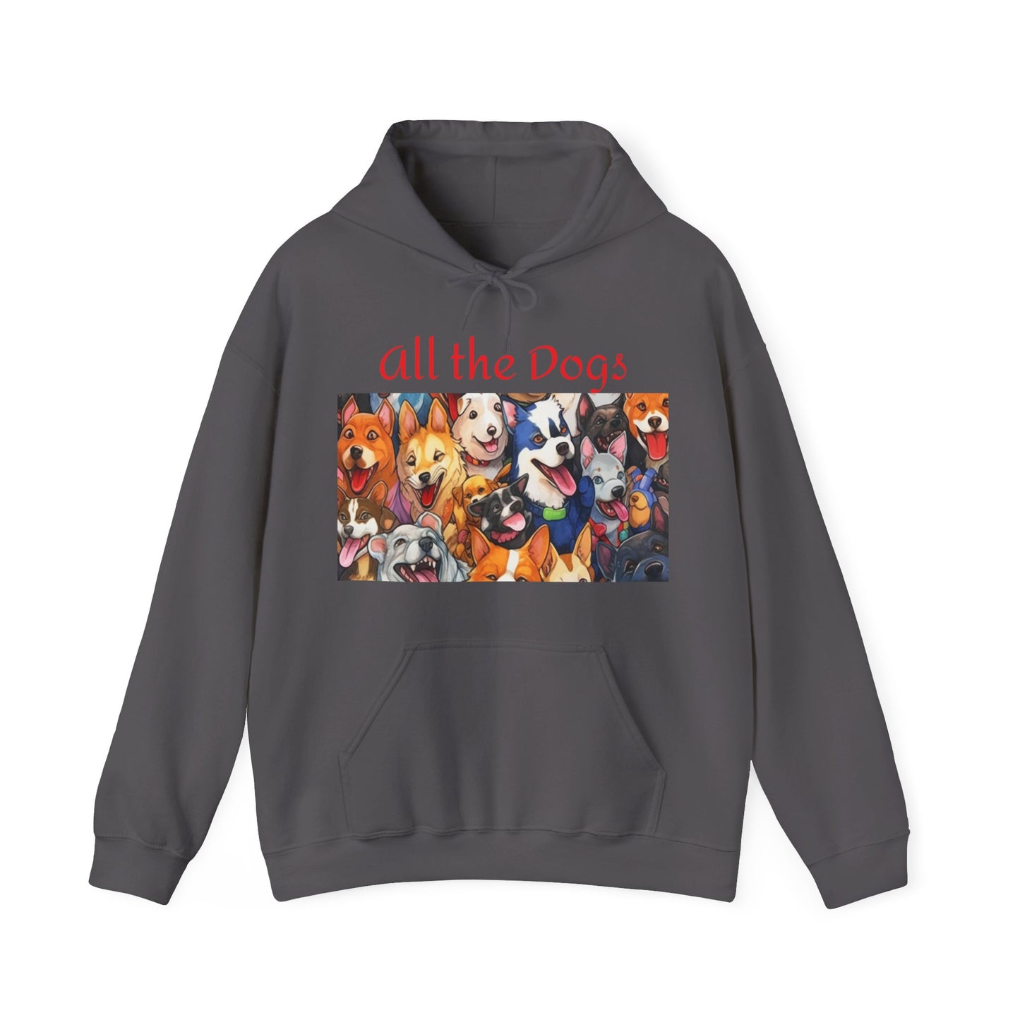 All the Dogs-Unisex Hooded Sweatshirt