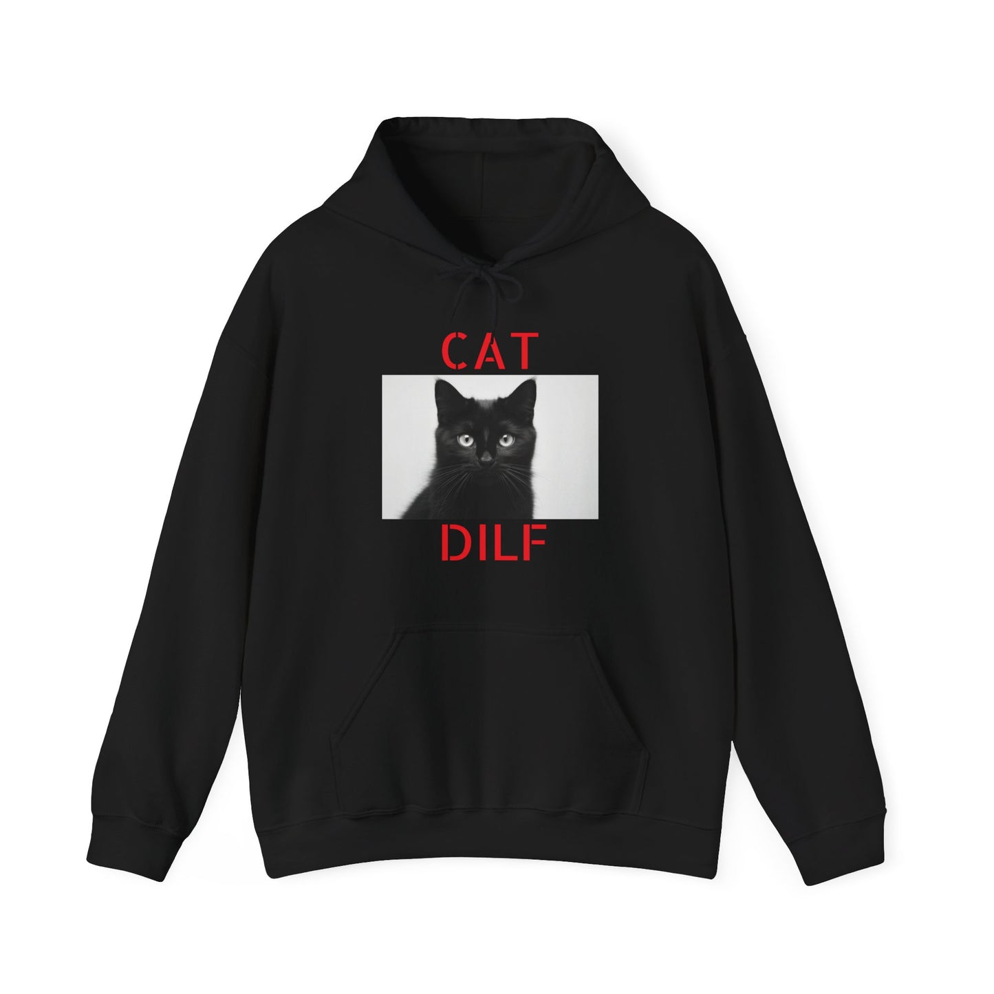 Cat DILF | Unisex Heavy Blend™| Hooded Sweatshirt