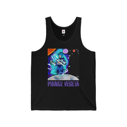 Prince Vegeta Unisex Graphic Jersey Tank| Dragon Ball Z| Geekwear