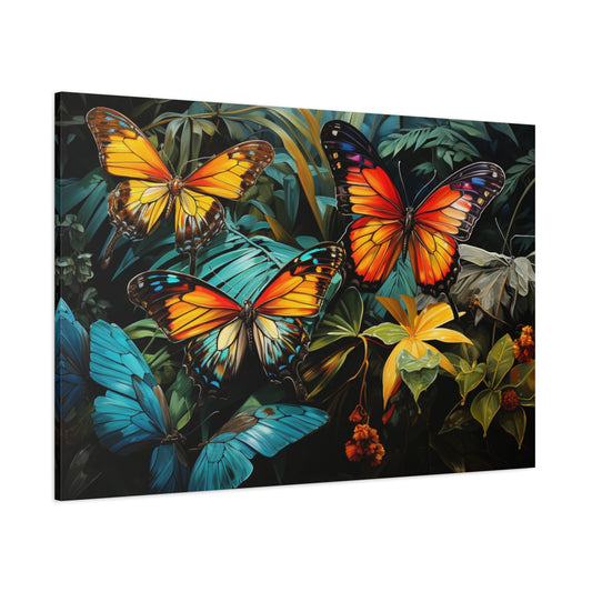 You Give Me Butterflies-Matte Canvas, Stretched, 1.25"