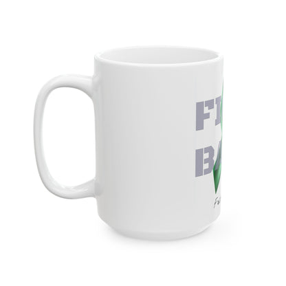 Fight Back! F*ck Cancer | "Vernett E. Rose" Memorial mug | Italy Edition | Cancer Awareness Mug