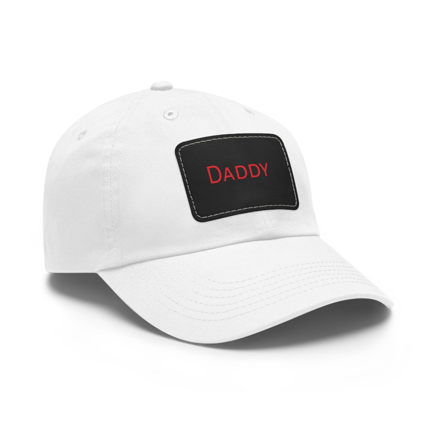 Daddy | Dad Hat with Leather Patch