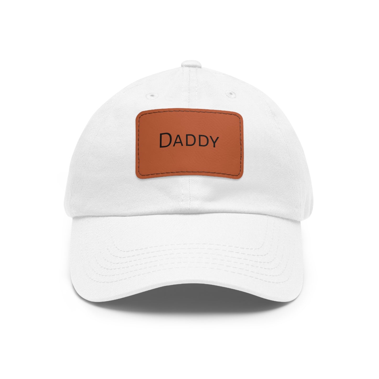 Daddy | Dad Hat with Leather Patch