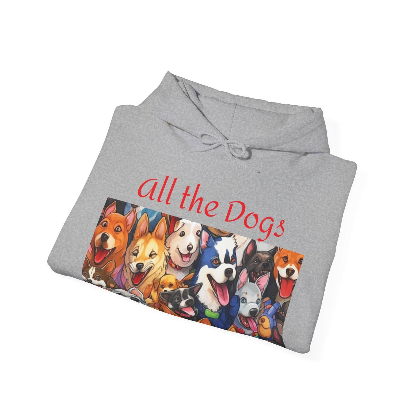 All the Dogs-Unisex Hooded Sweatshirt