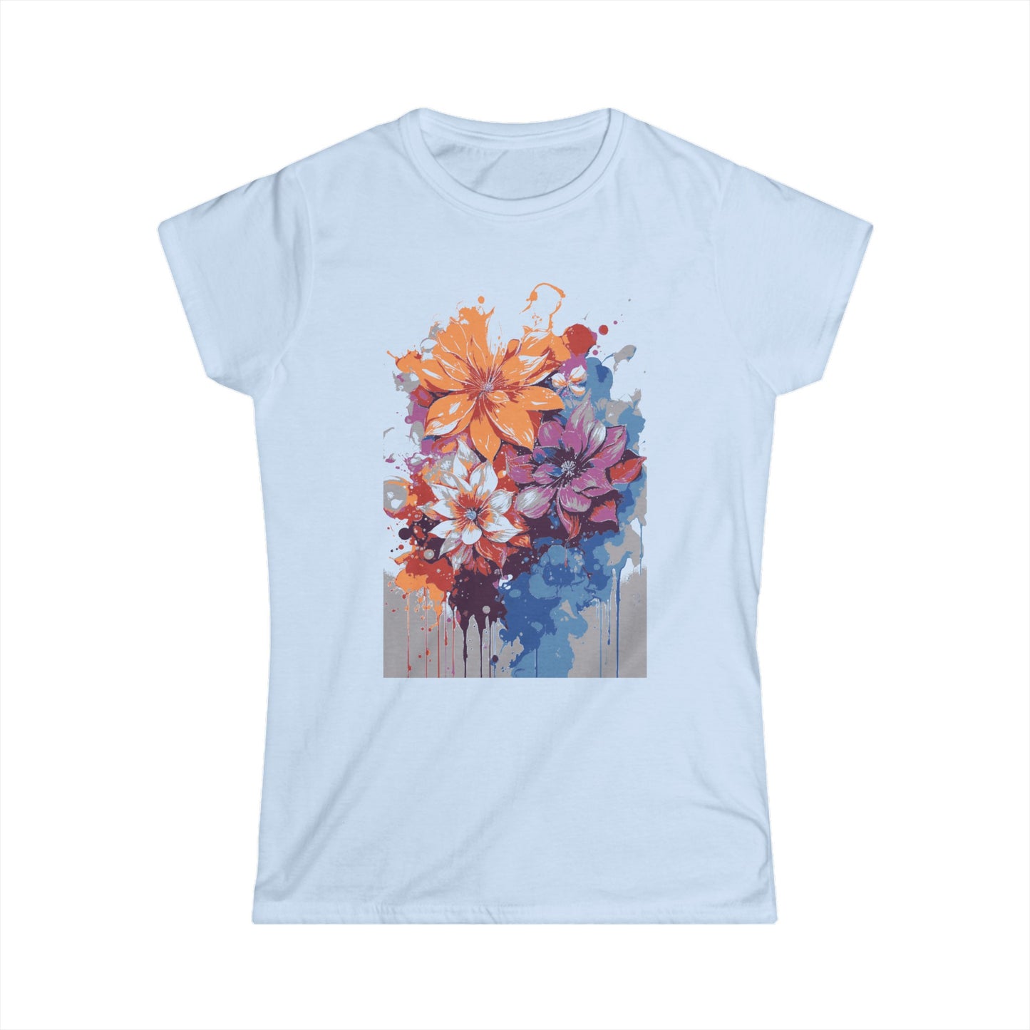 Flower Power-Women's Softstyle Tee