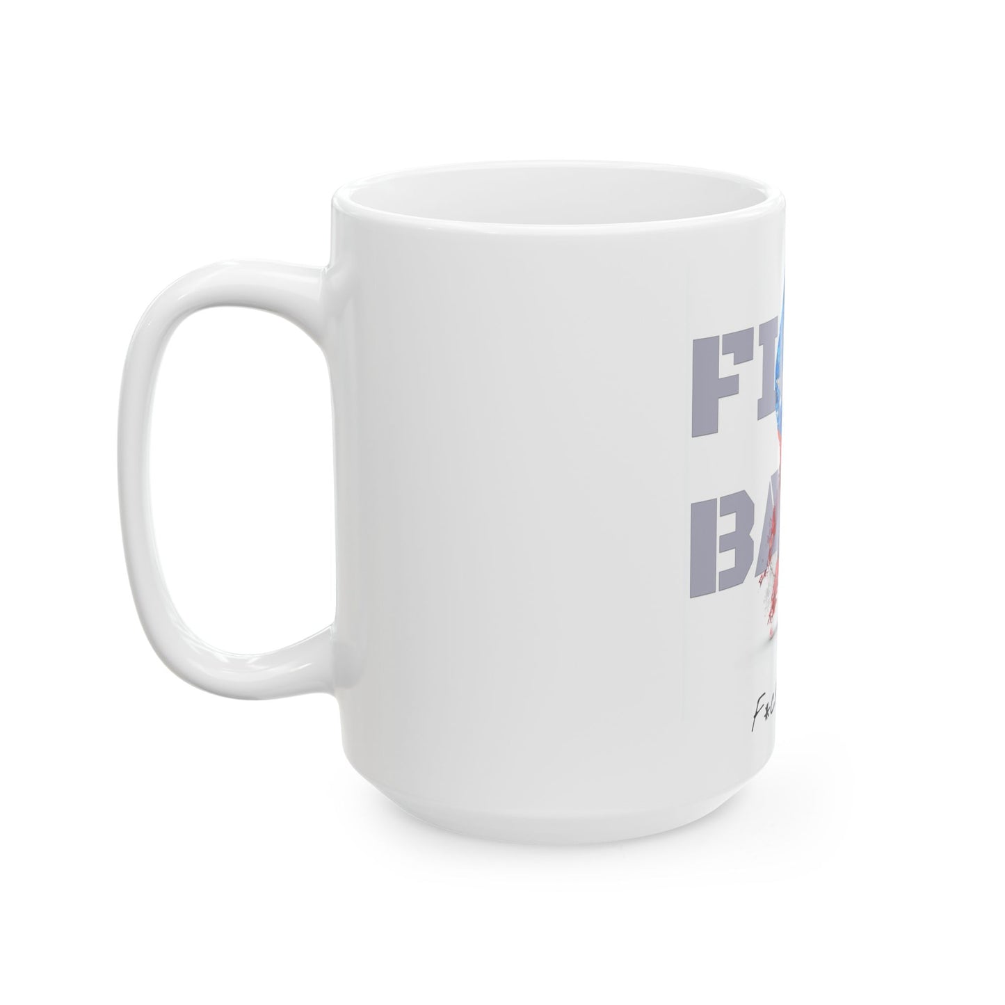 Fight Back! F*ck Cancer | "Vernett E. Rose" Memorial mug | PR Edition | Cancer Awareness Mug