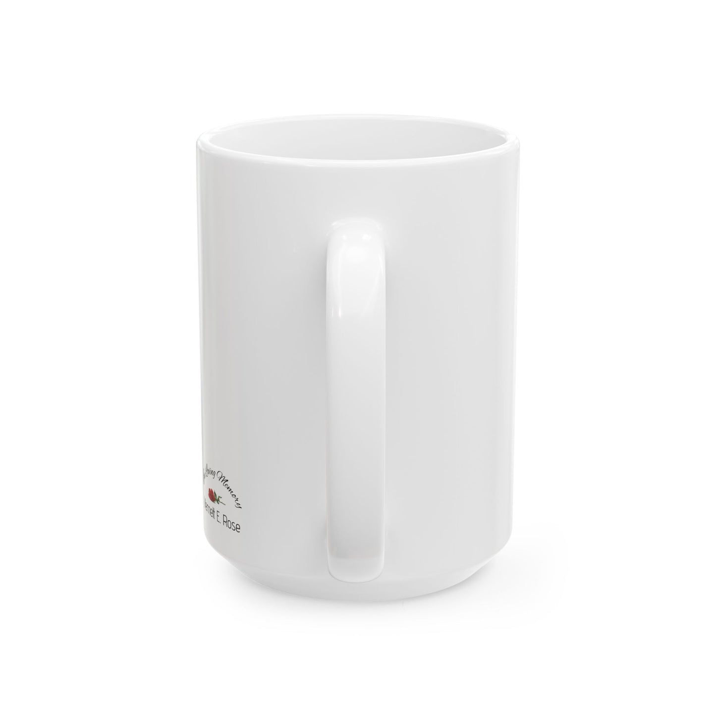 Fight Back! F*ck Cancer | "Vernett E. Rose" Memorial mug | Cancer Awareness Mug