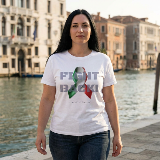 Fight Back! Italy edition Memorial Tee | Cancer Awareness Shirt