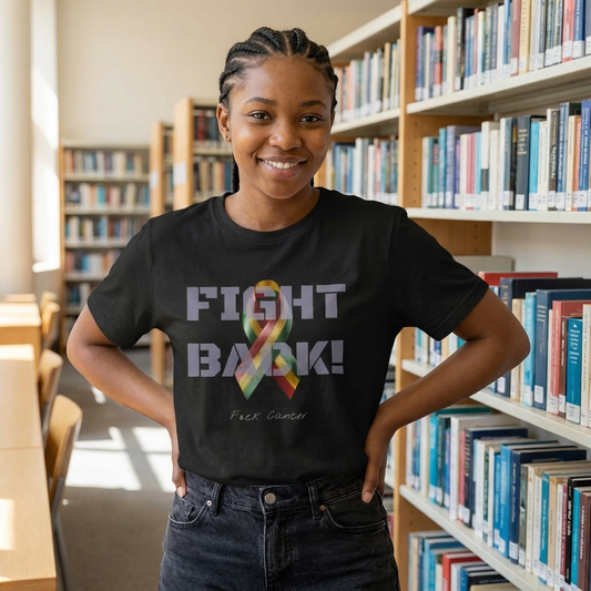 Fight Back! | Ghana edition Memorial Tee | Cancer Awareness Shirt