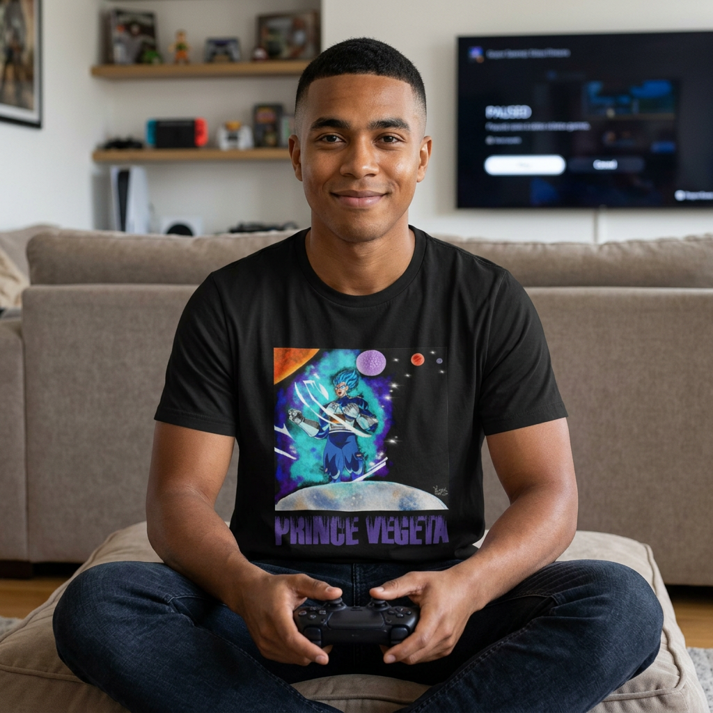 Prince Vegeta Unisex Tee | Graphic Tee | Dragon Ball Z| Geekwear