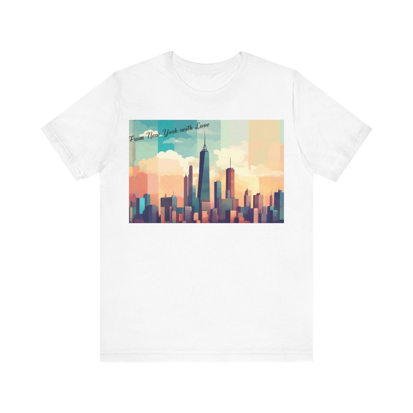 From New York with Love-Unisex Jersey Short Sleeve Tee