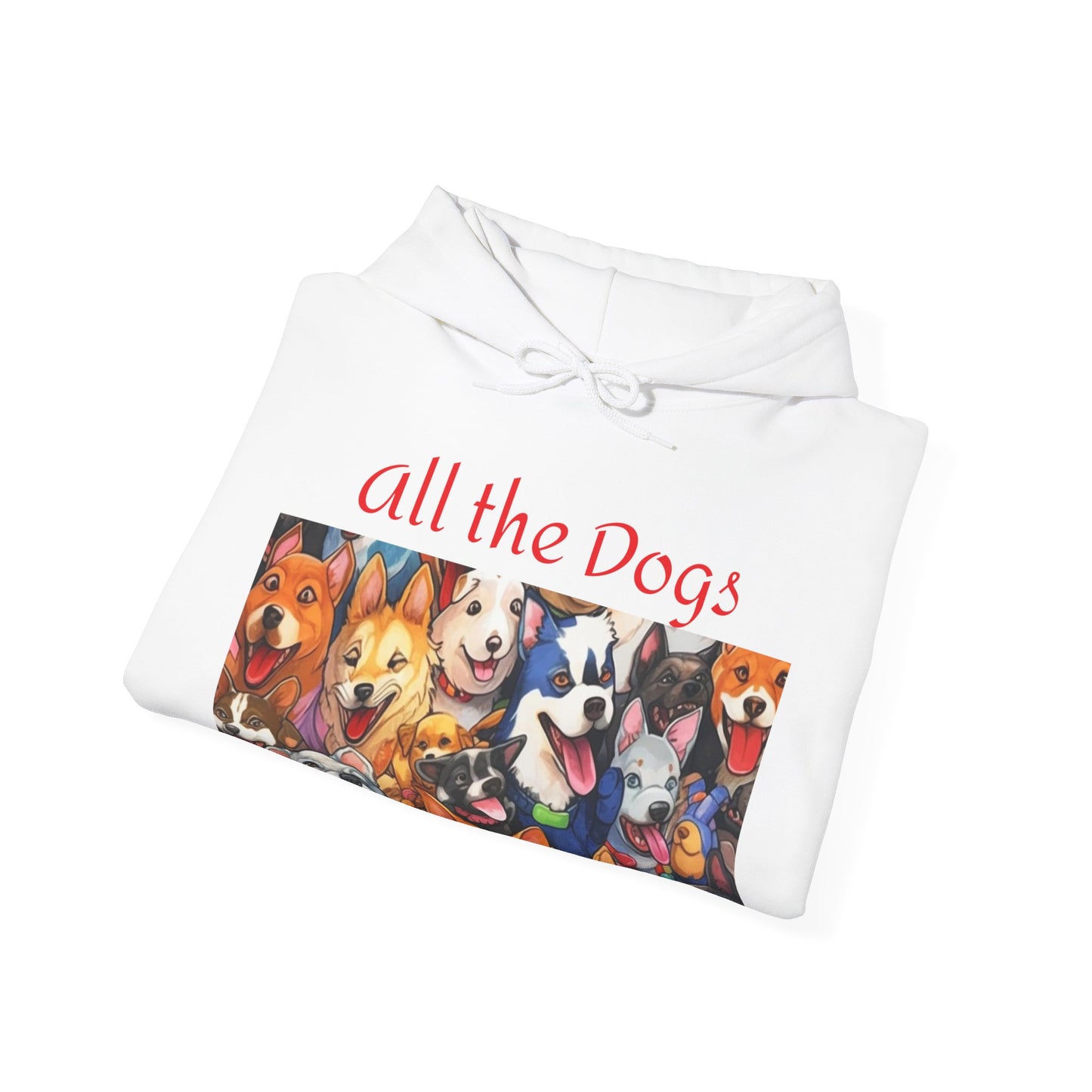 All the Dogs-Unisex Hooded Sweatshirt