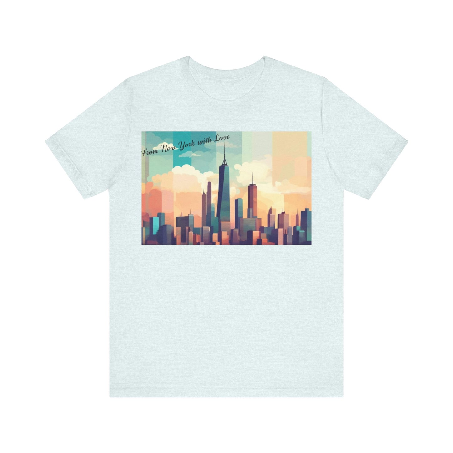 From New York with Love-Unisex Jersey Short Sleeve Tee