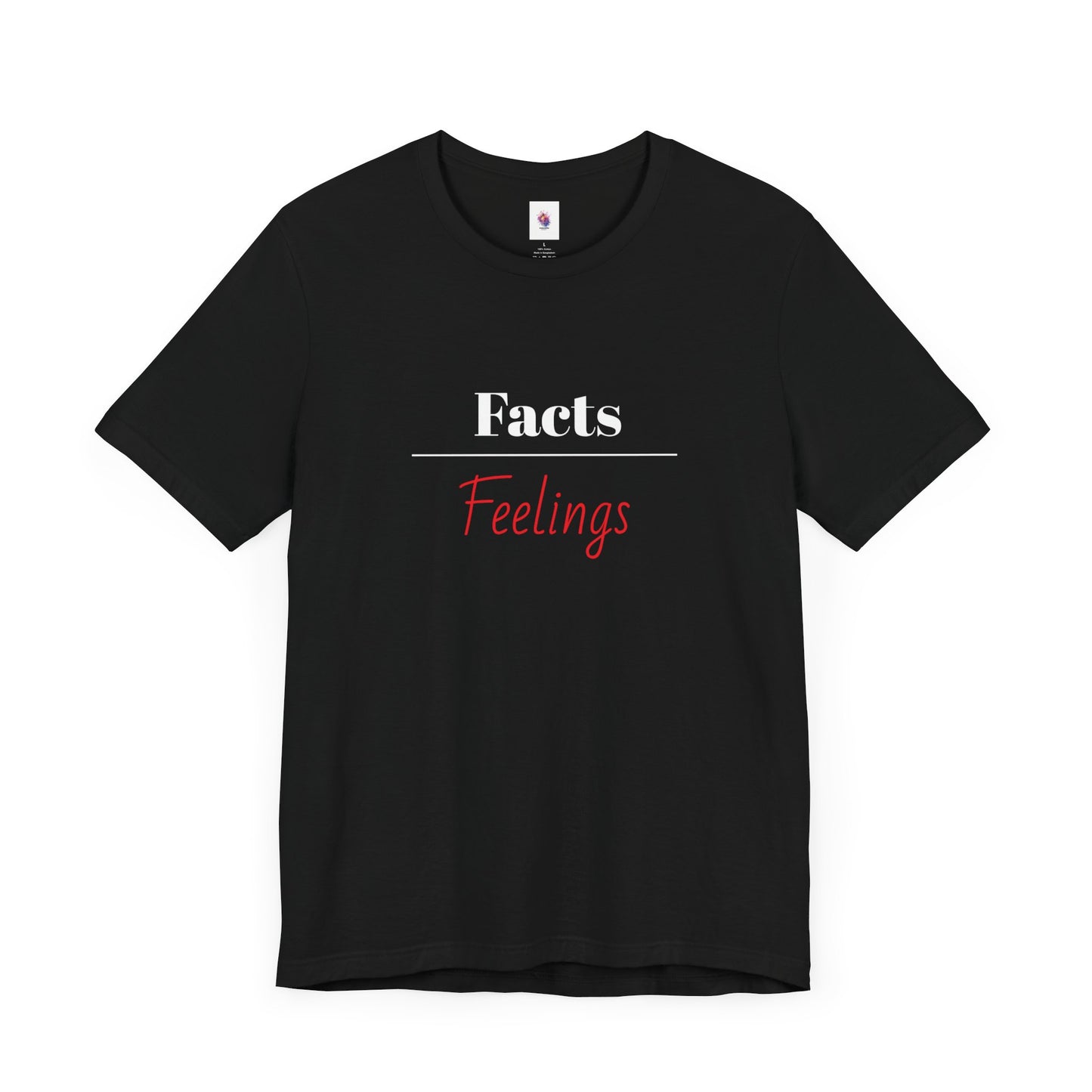 Facts Over Feelings | Jersey Short Sleeve Tee