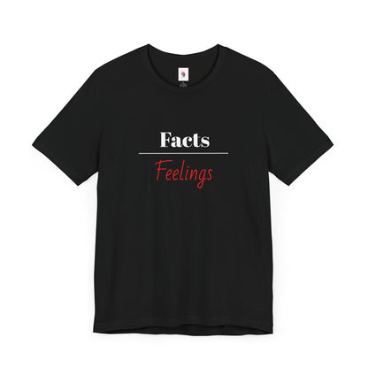 Facts Over Feelings | Jersey Short Sleeve Tee