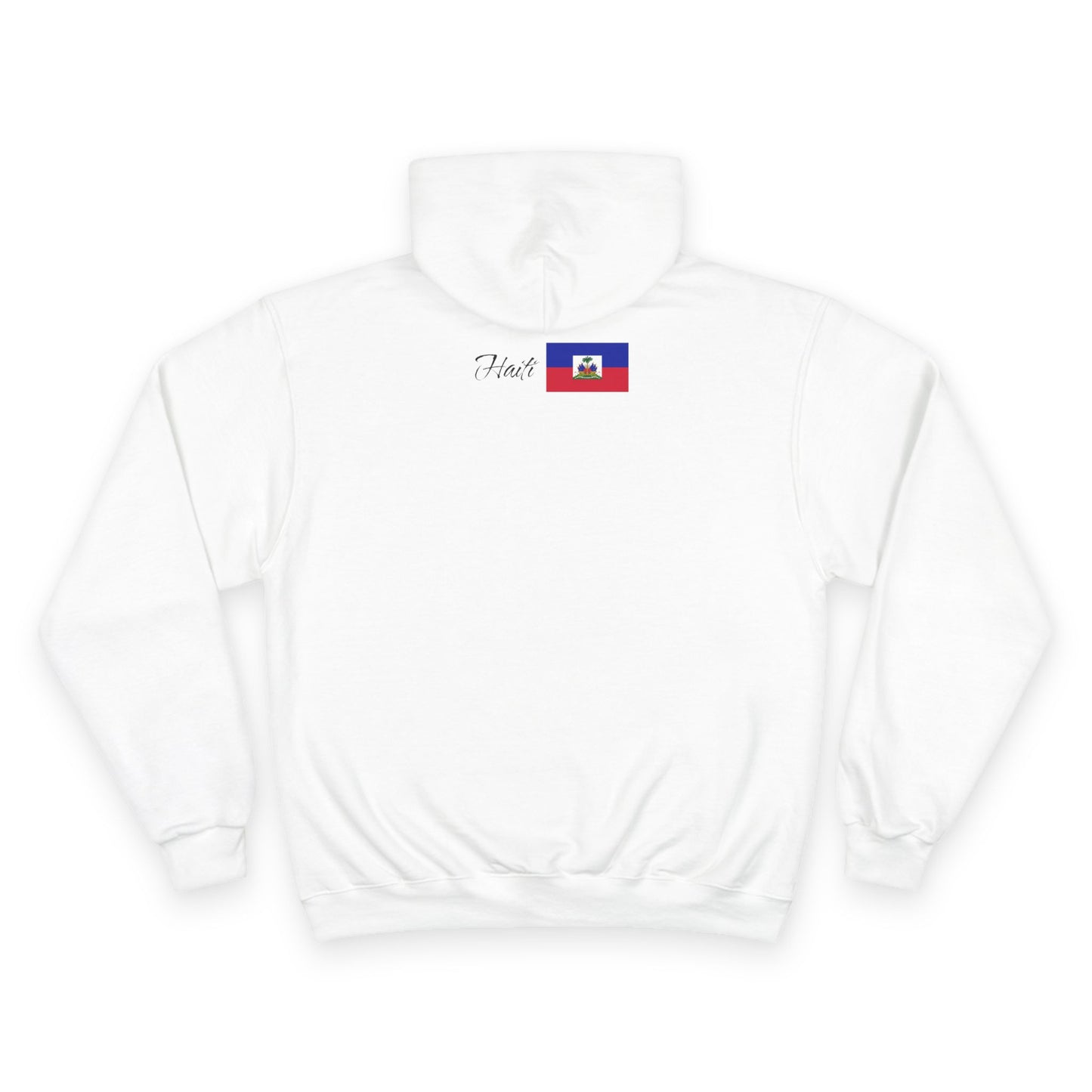 Champion branded, "Fight Back!" F*ck Cancer | Vernett Rose Haiti edition | Cancer Awareness Ribbon Pullover