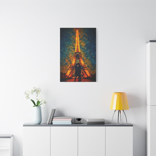 From Paris with Love-Matte Canvas, Stretched, 1.25"