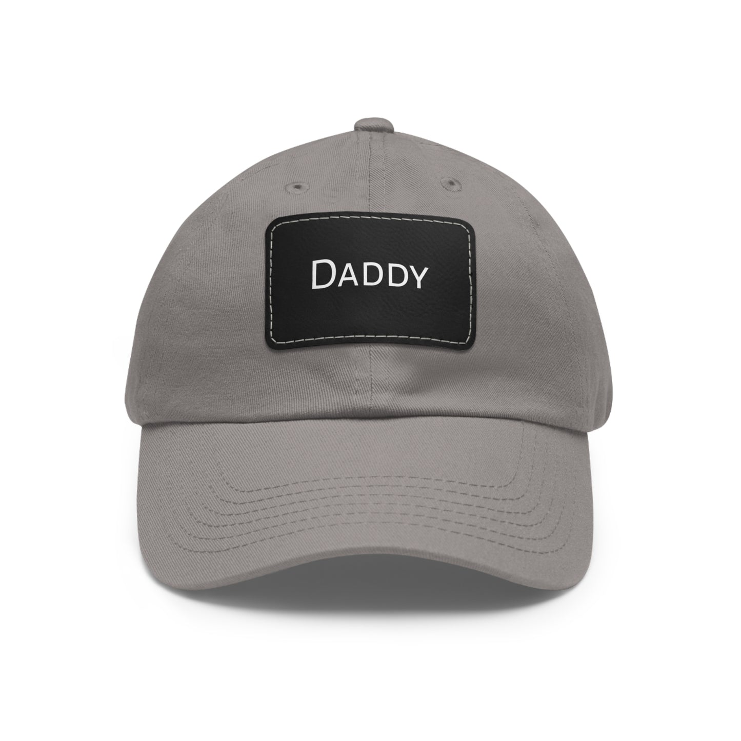 Daddy | Dad Hat with Leather Patch