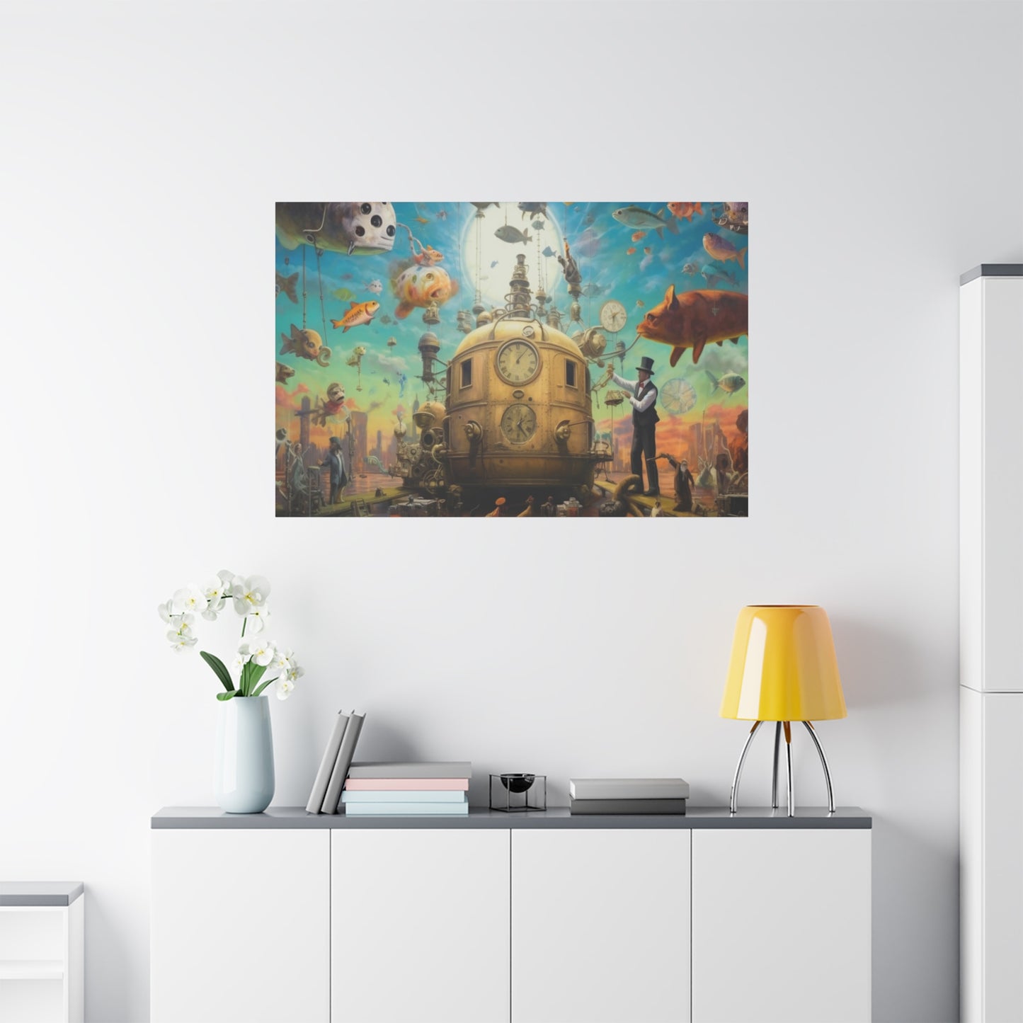 All Aboard-Matte Canvas, Stretched, 1.25"