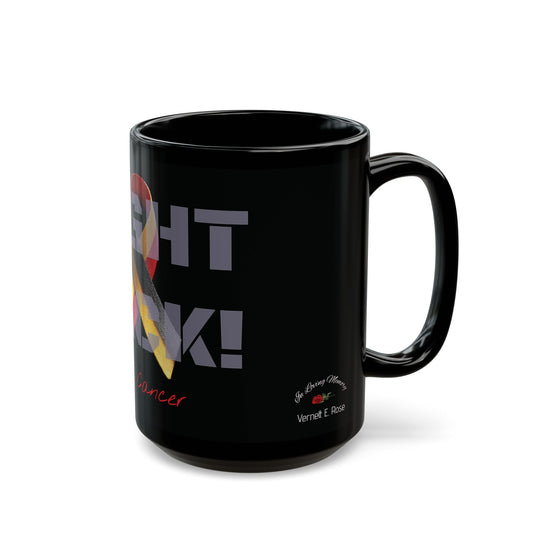 Fight Back! Vernett E Rose Memorial mug | Germany edition | Cancer Awareness Mug