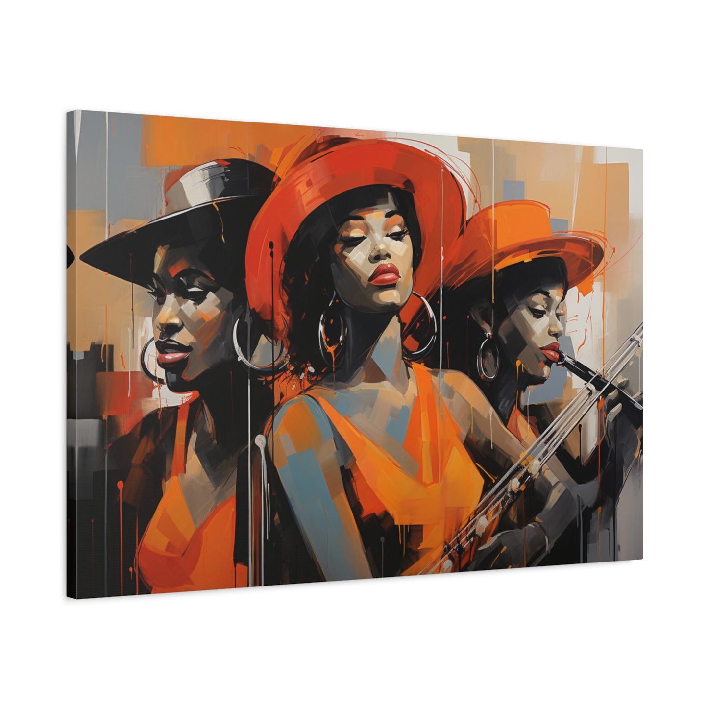 Hey Sister, Soul Sister-Matte Canvas, Stretched, 1.25"