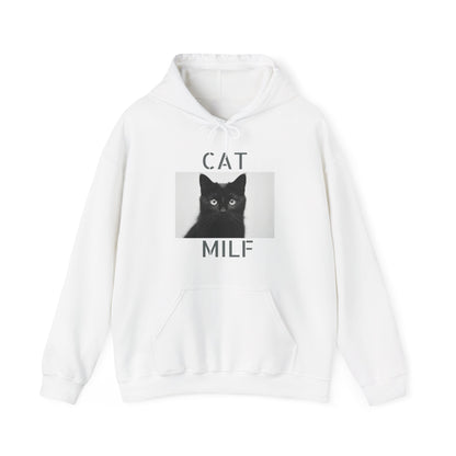 Cat MILF | Unisex Heavy Blend™| Hooded Sweatshirt