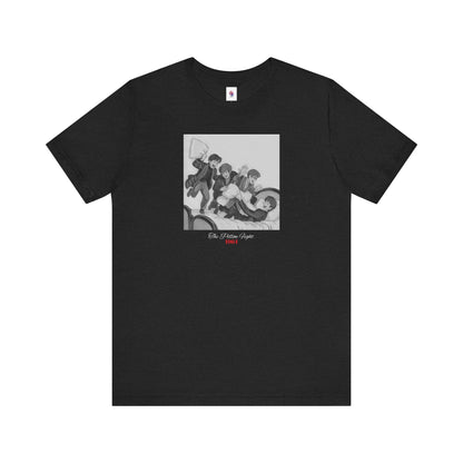 The Pillow Fight Graphic T-Shirt, Studio Ghibli Style Tee, Classic Rock Fan Gift, Nostalgic Streetwear Top