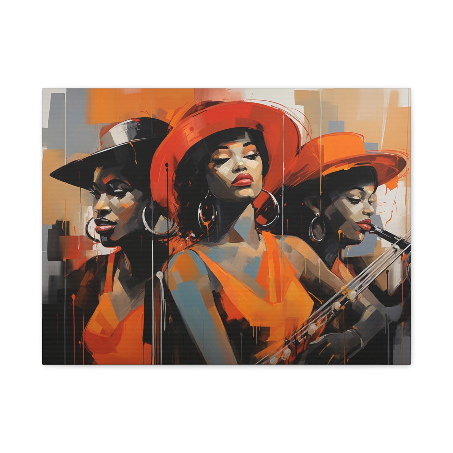 Hey Sister, Soul Sister-Matte Canvas, Stretched, 1.25"