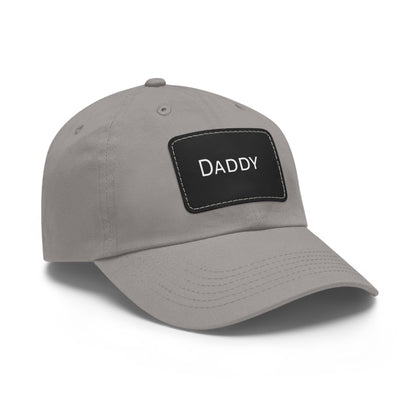Daddy | Dad Hat with Leather Patch