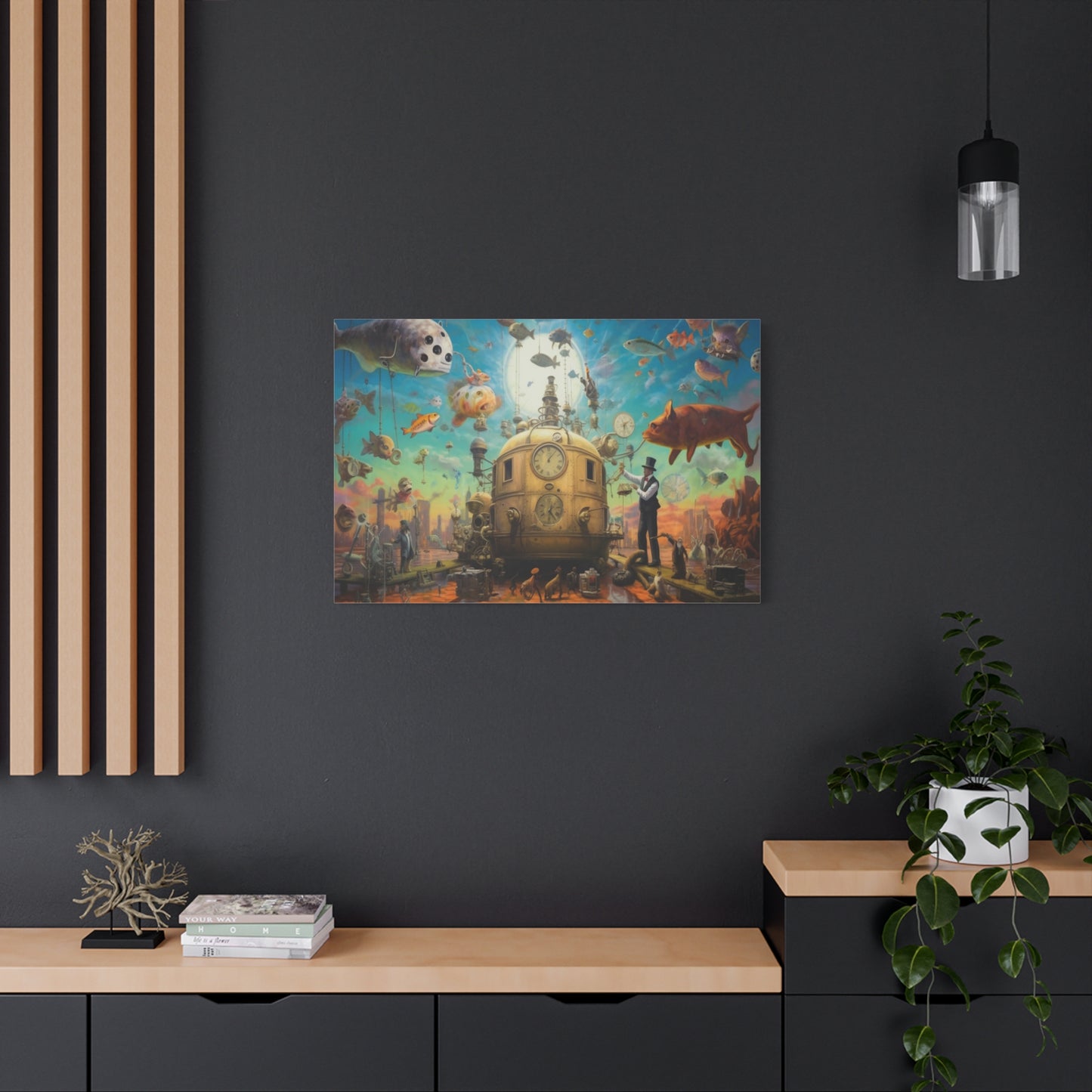 All Aboard-Matte Canvas, Stretched, 1.25"