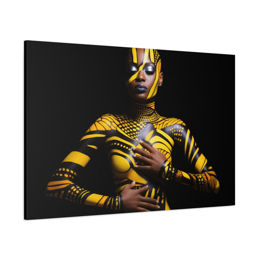 Golden Elegance-Matte Canvas, Stretched, 1.25"