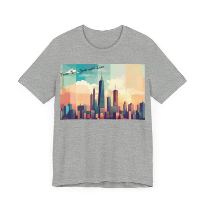 From New York with Love-Unisex Jersey Short Sleeve Tee