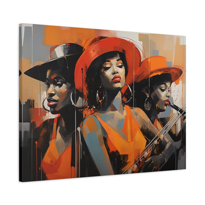 Hey Sister, Soul Sister-Matte Canvas, Stretched, 1.25"