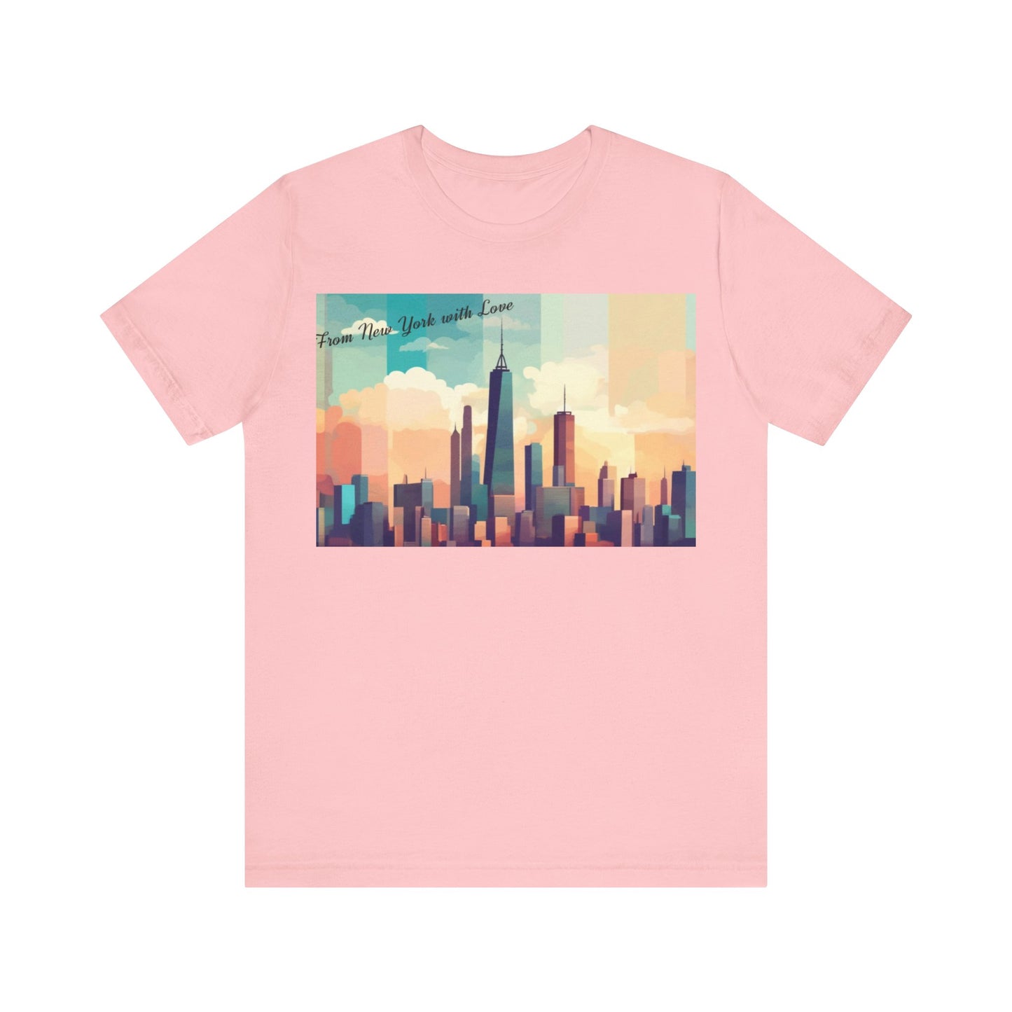 From New York with Love-Unisex Jersey Short Sleeve Tee
