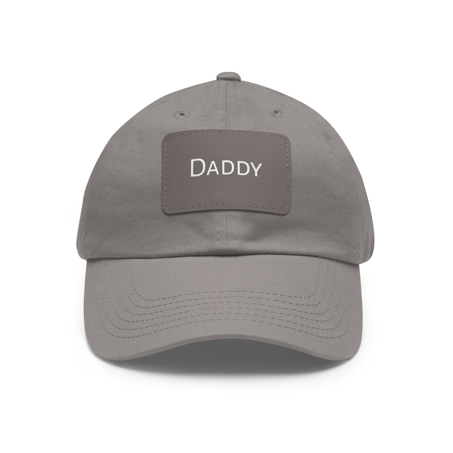 Daddy | Dad Hat with Leather Patch