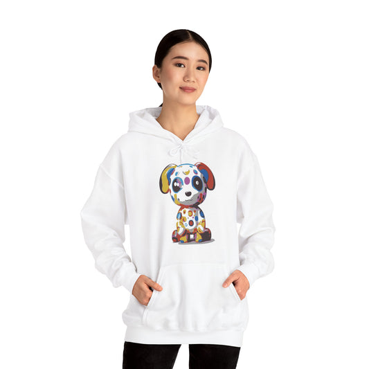 Pop Spot Dog|Unisex Heavy Blend™| Hooded Sweatshirt