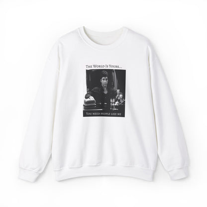 The World Is Yours | Scarface | Crewneck Sweatshirt