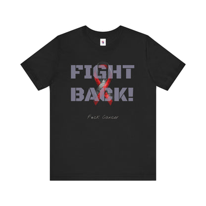 "Fight Back!" F*ck Cancer | Trinidad and Tobago edition Memorial Tee | Cancer Awareness Shirt