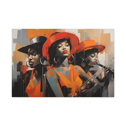 Hey Sister, Soul Sister-Matte Canvas, Stretched, 1.25"